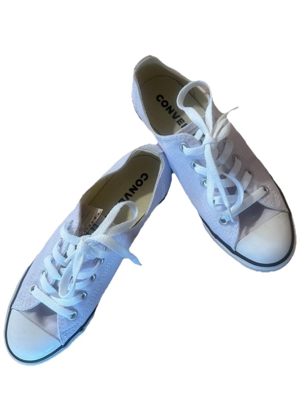 NWT Converse Chuck Taylor All Star Low Top Lavender Lilac Size 6 - Picture 6 of 10